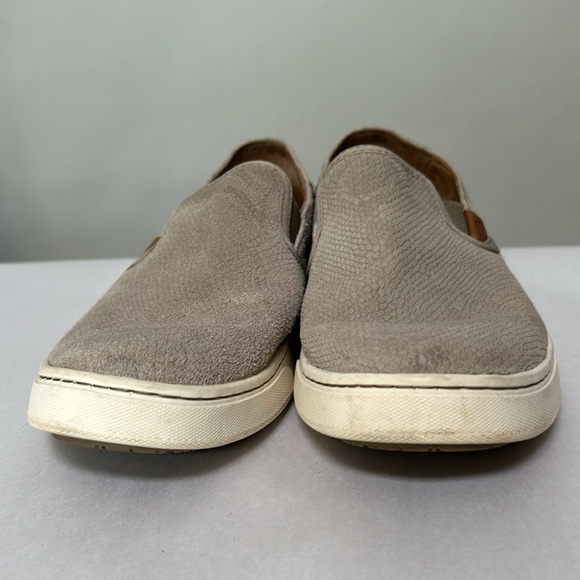 OluKai Women's Pehuea Leather Slip On, drop in heel, women’s size 7 - Picture 3 of 11